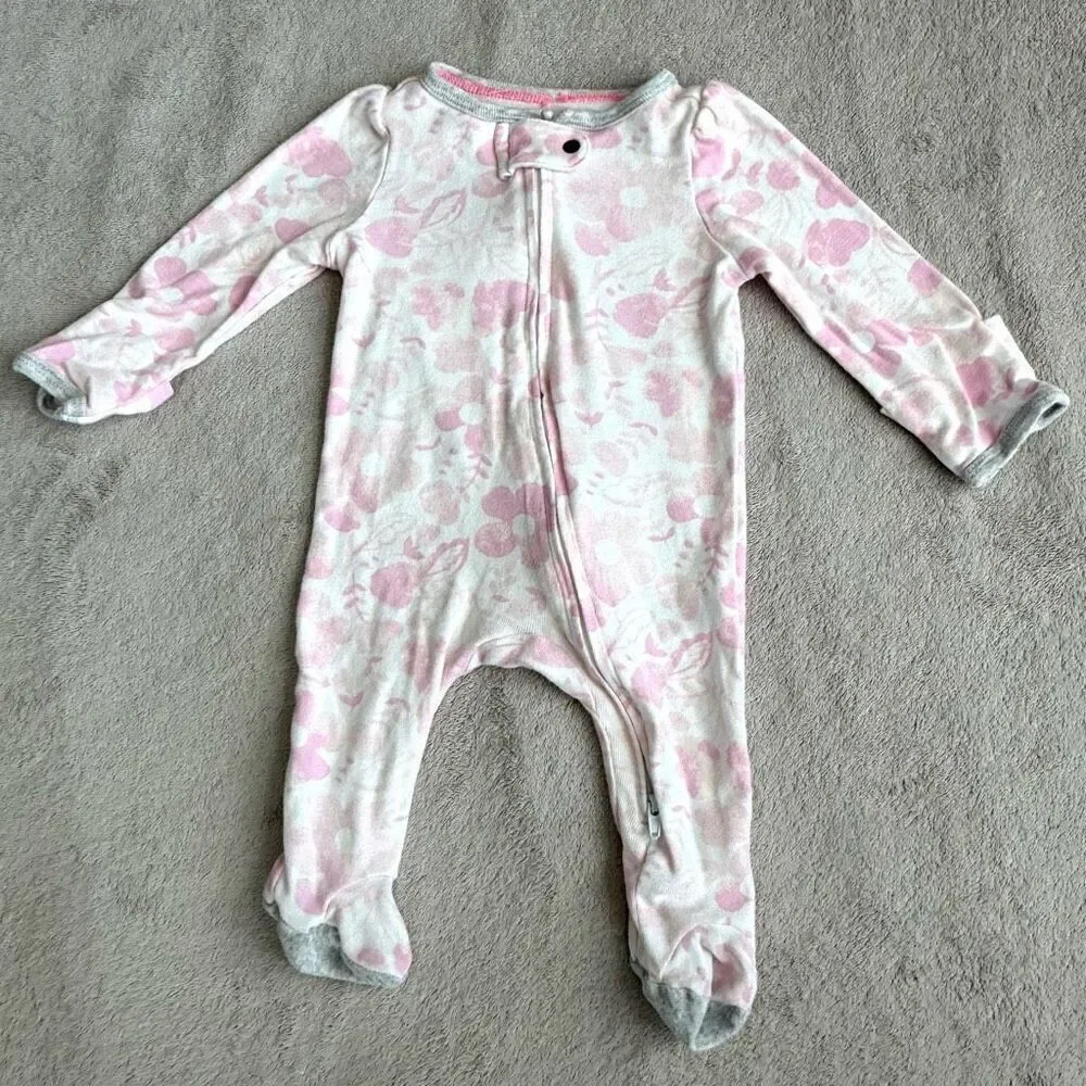 Cloud Island Newborn Long Sleeved Footed Pajamas Bundle